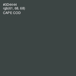 #3D4444 - Cape Cod Color Image